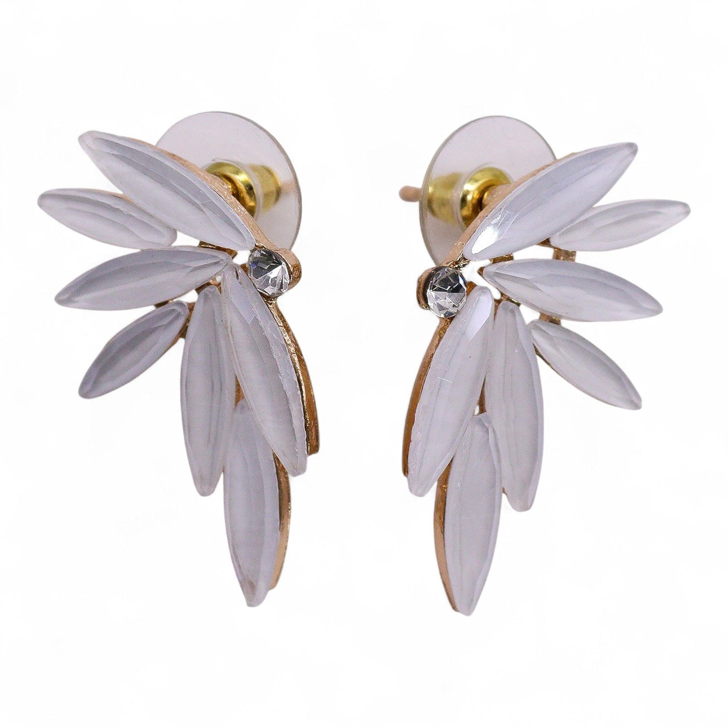 Pearl - Vintage Glass - Fairies - Earrings