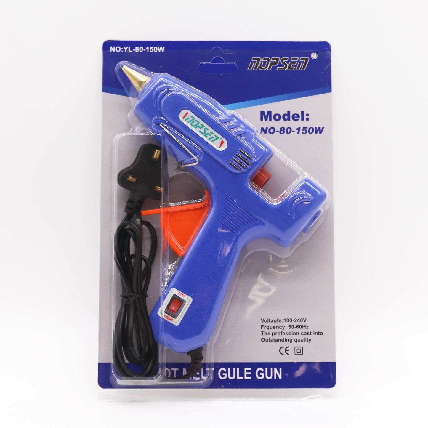 Nopsen 80-150W Hot Glue Gun Pro (UK plug) - for 11mm sticks