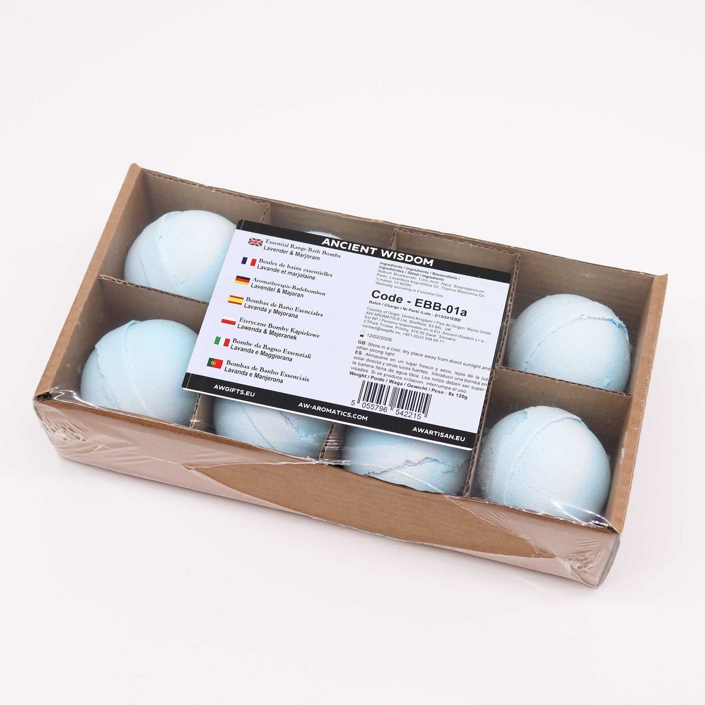 Essential Oil Bath Bomb - Lavender & Marjoram