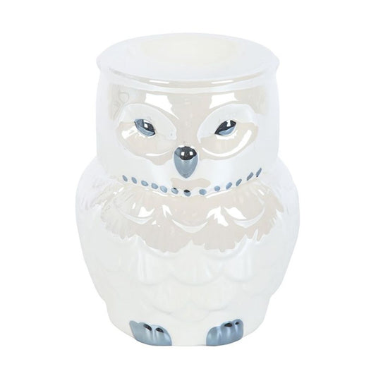 Owl Shaped Iridescent Oil Burner