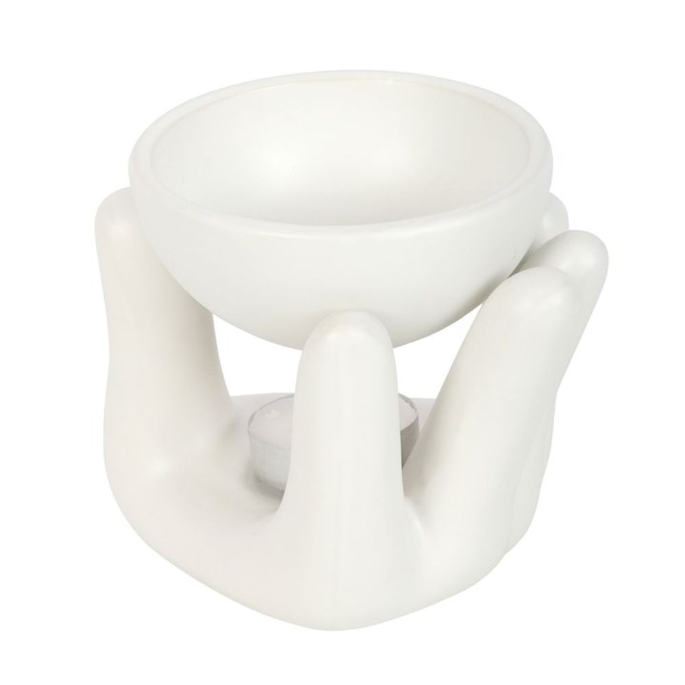 White Hand Ceramic Oil Burner