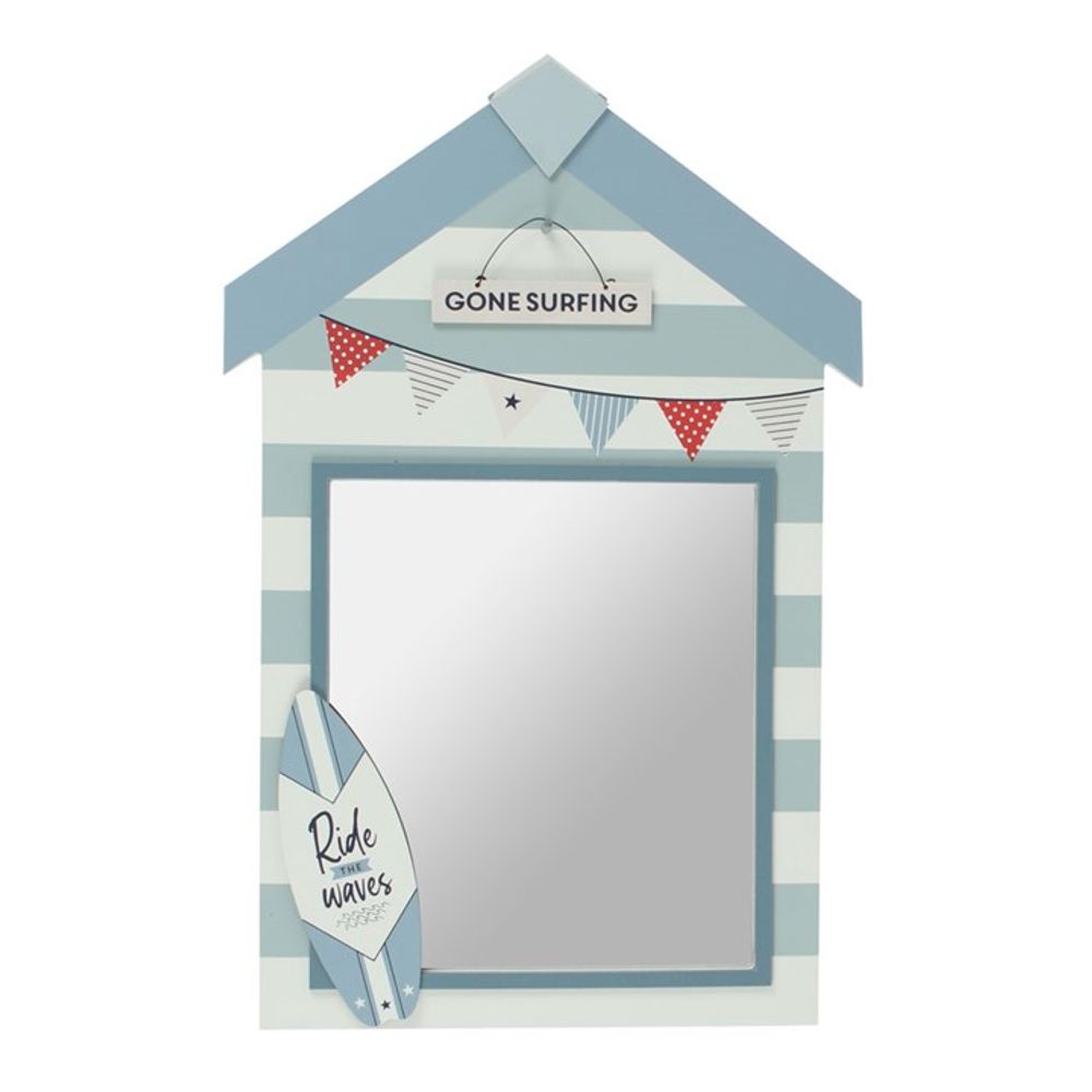 Beach Hut Wall Mirror