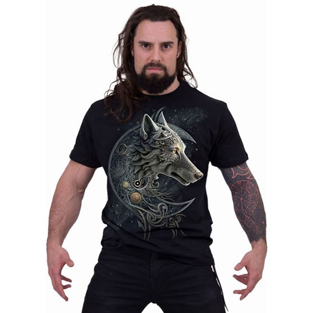 Celtic Wolf T-Shirt by Spiral Direct S