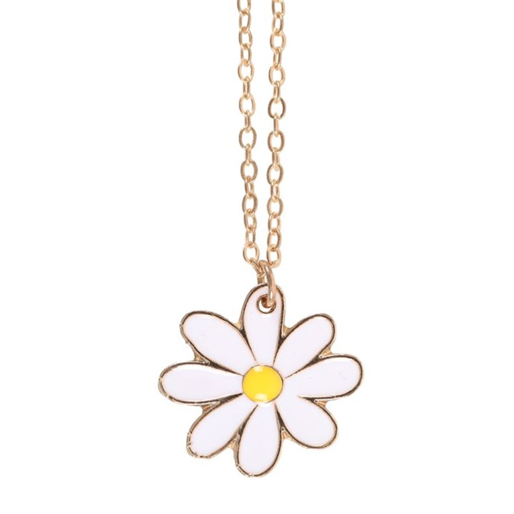 Beautiful Daisy Pendant Necklace